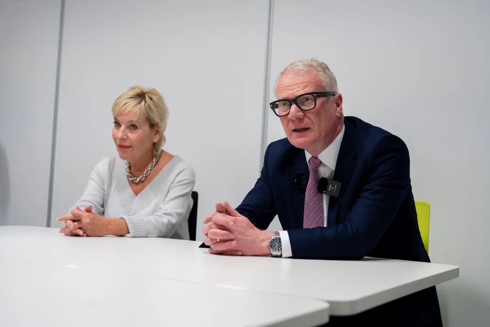 Mayor Richard Parker visiting Safer Dance venue